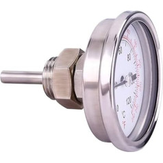Aramox Cooking Chamber Thermometer for Barbecue/Grill/Smoker/Smoker/Smoker/Grill Trolley, Temperature Display / 0°C-120°C (32°F-248°F), Digital, Battery Operated