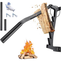 Kindling Wood Splitter, Portable Manual Kindling Splitter, Small Handwood Splitter for Indoor and Outdoor