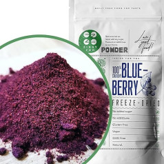 Dried Blueberries in Powder XXL 500 g Vaccinium Myrtillus Blueberry Powder Freeze Dried Fruits Wild Blueberry Powder Blueberry Fruit Powder Freeze Dried Blueberry