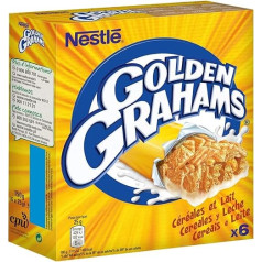 Nestle Golden Grahams Breakfast Cereal Bars 150 g (6 x 25 g)