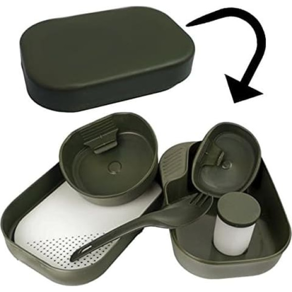 Copytec Wildo Camp A Box Tableware + Cutlery Survival Camping Outdoor Camping EPA #17137