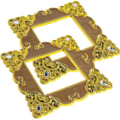 2 Stück Elegante Aufkleber Selbstklebende Dekorative Schalterabdeckungen Wasserfest Kratzfest für Wohnzimmer Schlafzimmer Kinderzimmer Kreative Wanddeko Einfache Anbringung und