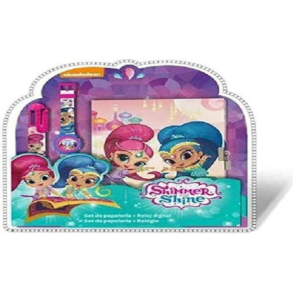 Disney Shimmer And Shine Set Digital Watch + 6 °C + Pen, sh17017