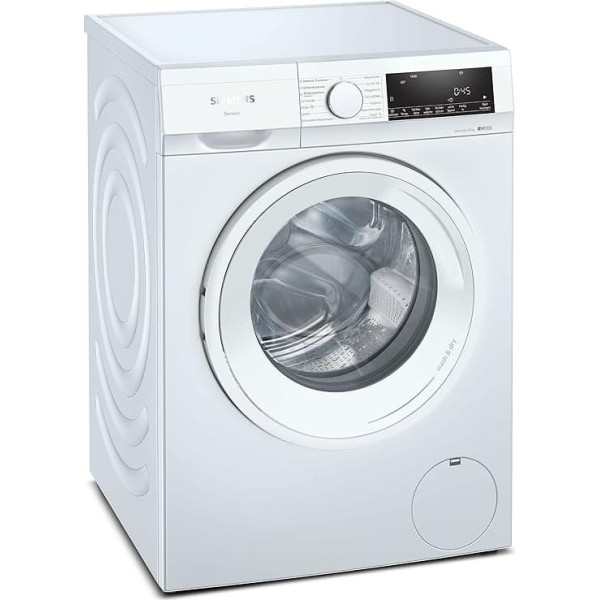 Siemens WN34A141 iQ300 Washer Dryer Front Load with 9/5 kg Capacity, 1400 rpm, autoDry, speedPack L, iQdrive, AquaStop, White, 60 cm