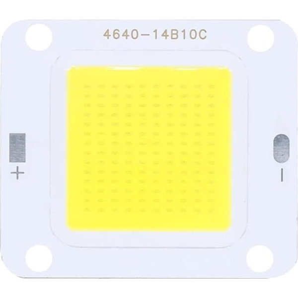 10Pcs Power Led Chip 100W 70W 50W 30W 20W 10W 27-36V for Floodlight Spotlight Bulbs Diode LED Ceiling Light Lamp Source(100W,Coldwhite)