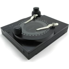 Mechanische Mikroskop-Bühne mit hochpräzisem XY-Gleittisch, 80 mm x 70 mm Verfahrbereich für Stereo-Mikroskope und Inspektion