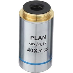 1 x 195 TypeMicroscopeObjective4X10X20X Mikroskop Achromatische Objektivlinse Unendlichkeitsobjektiv Mikroskop-Zubehör