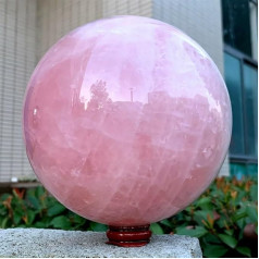 4000-4500g Natural Powder, Crystal Ball, Crystal Ball Full Texture