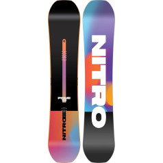 Nitro Snowboards Herren Prime Chroma CAM-Out BRD´25, Allmountainboard, Directional, Flat-Out Rocker, All-Terrain, Mid-Wide