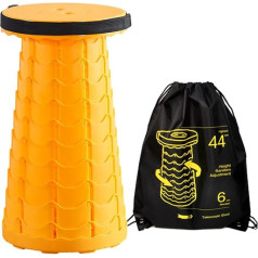 Portable Small Folding Stool Camping Stool Load 100 kg with Bag for On the Go Music Festival Sitting or as a Table