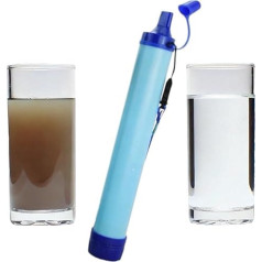 Water Filter - Water Cleaning - Outdoor - Water Filter Survival - Water Treatment Device - For Clean Drinking Water