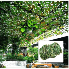 Military Camouflage Net, Sun Protection Camouflage Net, Awning for Hunting, Decoration, Camping, Fireproof Shade Net, Camouflage Accessories for Outdoor Use, Various Sizes, 4 x 6 m (13 x 19.7 ft)