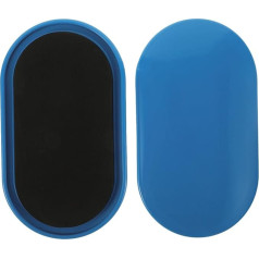 Hohopeti Pack of 2 Fitness Sliders Oval Sliding Discs for Workout Home Training Pilates Women Lightweight Portable Body Coordination Muscle Strengthening Stability Sports Equipment Home Weight Loss
