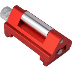 Meißel-Honführungswerkzeug, Breite Rollenhobel-Schärfführung, Langlebiges Aluminium + Edelstahl-Material, 1 Stück für Holzhandwerker