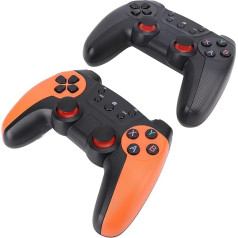 8K Retro-Videospielkonsolen-Stick mit 2 Controllern, Plug-and-Play-HD-Multimedia-Schnittstellenausgang, 64 GB Speicherkarte, Kompatibel mit 11 Emulatoren für TV und PC (128GB)