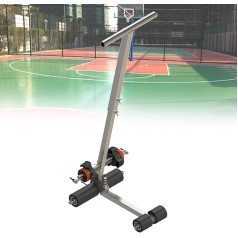 Basketballplatz-Markierungsset, Platzlinien-Klebebandgerät zum Zeichnen von geraden Linien, Kurven, Bodenband-Applikator, für Basketballplätze, Parkplätze (A)