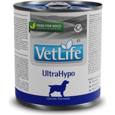 vet life ultrahypo - mitrā barība suņiem - 300 g