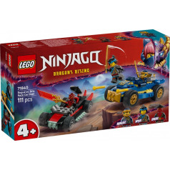 Ninjago klucīši 71840 rogue vs drix sacīkšu duelis