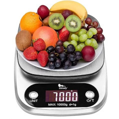 Kitchen Scales Food Scales 10 kg Silver