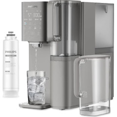 Philips Water Reverse Osmosis Water Station ADD6921DG/10 - Removes up to 110 Substances, Instant Cooling and Heating, Filter Life 1 Year