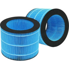 AMF220 Replacement Filter for Philips AMF220/15 Air Purifier and HU3916/10 HU3918/10 HU2716/10 HU2718/10 Humidifier Replacement Filter FYM220/30 FY3446/30 (Pack of 2)