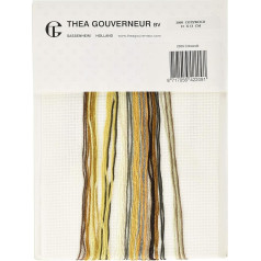 Thea GOUVERNEUR SINCE 1959 2009A Cross Stitch Kit, Multi-Colour, 13 x 13 cm