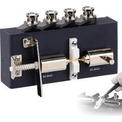 SMD-Digitalbrücken-Prüfvorrichtung, einstellbarer SMD-Chipkondensator- und Chipinduktivitätstester mit Frequenzbereich von DC 30MHz, Kapazitätsprüfvorrichtung für LCR/RCL-Chipkondensatoren