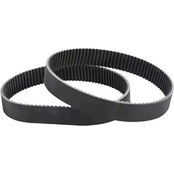 Synchronriemen Zahnriemen HTD 592-8M, 592 mm Länge, 30 mm Breite, aus Gummi für industrielle Kraftübertragung, 1 Stück