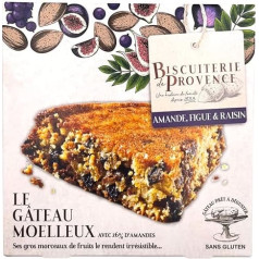 Biscuiterie de Provence Gluten Free Almond Cake with Raisins and Fig 240g