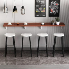 WBWAPA Folding Wall Mounted Workbench Folding Table Slim Long Table for Home, Perfect Addition to the Home Office/Bar in Milk Tea Shop/Laundry/Household
