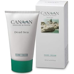 CANAAN Minerals & Herbs Dead Sea Natural Delicate Nourishing Hand Cream 125 ml