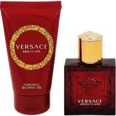 VERSACE Compatible Eros Flame Homme Eau De Toilette 30 ml + Shower Gel 50 ml Gift Set