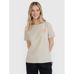 Sieviešu oversize krekliņš ar apdruku 4F 4FWSS25TTSHF1994-83S / XS