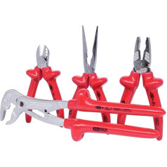 KS Tools 117.1700 CLASSIC 1000V plier set, 4pcs