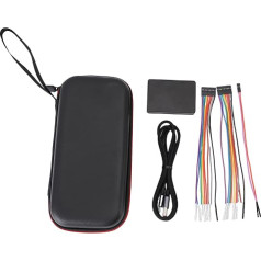 Fyearfly Logic Analyzer Kit, 16 Channels, 16G Scanning Depth Portable USB Logic Analyzer for Telecommunications, Supports Multi-Protocol Decoder