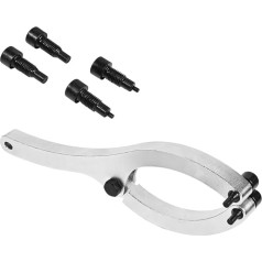 Schwerlast-Öldichtungsschlüssel-Set, 7 Stück, Öldichtungsschlüssel-Set mit Stiftköpfen, austauschbare Stiftköpfe, für Bagger, Ausrüstungsreparatur