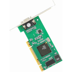 Goshyda VGA PCI 8MB 32Bit Graphics Card Desktop Computer Accessories Multi Display for ATI Rage XL VOD Song System