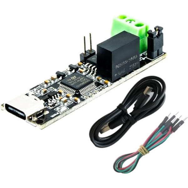 CAN Analyzer USB to Adapter for MKS CANable with High Speed CAN Protocols and ARM Processor for Industrial Debugging and Motor Field Applications (CANable V2.0 Pro)
