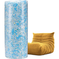 Bean Bag and Cushion Filling | 5 Pounds Filled with Soft Foam | Crushed Memory for Cushions, Chairs, Sofas, Crafts and Furniture Filling