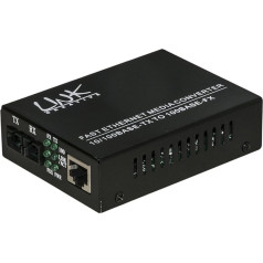 Link LKMCSM Media Converter Rj45 - Fibre Optic Sc 10/100 Base-T to 100Base-Fx, Singlemode 1310Nm