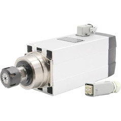 4,5 kW ER32 luftgekühlter Spindelmotor 220 V/380 V quadratische Keramikkugellager Präzision 0,01 mm(220v)