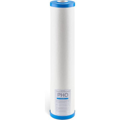 VEVOR Whole House Water Filter Replacement Cartridge 115 x 507mm Polyphosphate Limescale Inhibitor Filters for Water Filter System, Limescale Filter Reduces Chlorine & Bad Taste & Odor