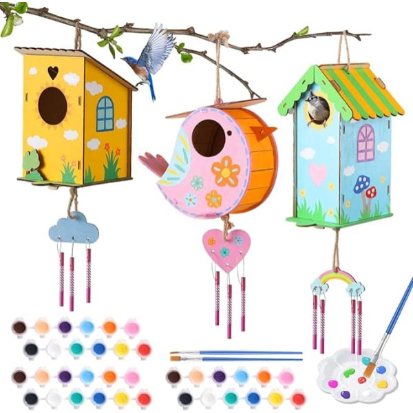 3-in-1 Craft Kits for Kids Ages 8-12