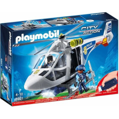 Playmobil Police Helicopter with LED Searchlight