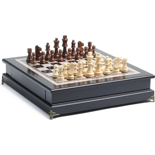 Classic Modern Chess Set, Interactive Educational Game for Children and Adults, for Beginners