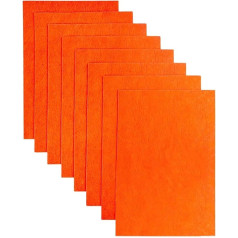 Coloured Felt Underlay, Coloured Felt Pad, Coloured Felt Panels, 2 mm Thick, in 20 Colours to Choose From, 20 x 30 cm, for Home Decoration Mats, Toy Accessories, Colours Felt Fabric, Craft Felt