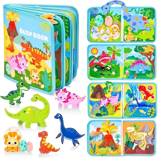 Kleinkinder Beschäftigungsspielzeug - 3D Bauernhof Szene Activity-Buch Für Kinder,Leise Spielen Entwicklungsaktivität Frühkindliche Bildung Für Zuhause Unterwegs Kinderzimmer Wohnzimmer Kinder