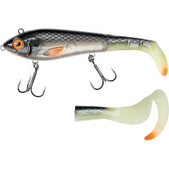 Abu Garcia Svartzonker McHybrid Hybrid-Angelköder - weiches und hartes Hybrid-Design für das Angeln auf Hecht, Barsch und Forelle im Süß- und Salzwasser, handbemalt, 16,5cm & 20cm Farben