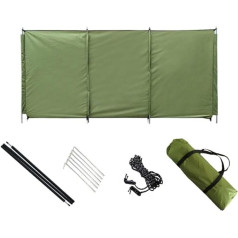 520 x 140 cm, Camping-Windschutz, für Strand, Camping, Picknicks