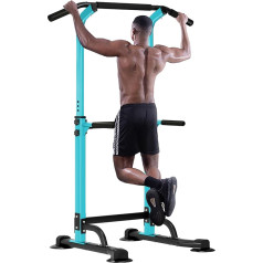 SDHYL Power Tower Power Station Pull-Up Bar Dip Stations Height Adjustable Sling Training Abdominal Trainer Back Trainer for Beginners Professionals Training Fitness